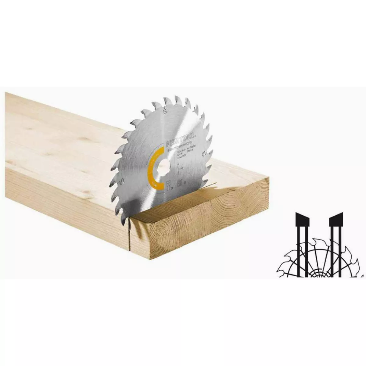 Festool HW 160x1,8x20 W28 Wood Universal Saw Blade