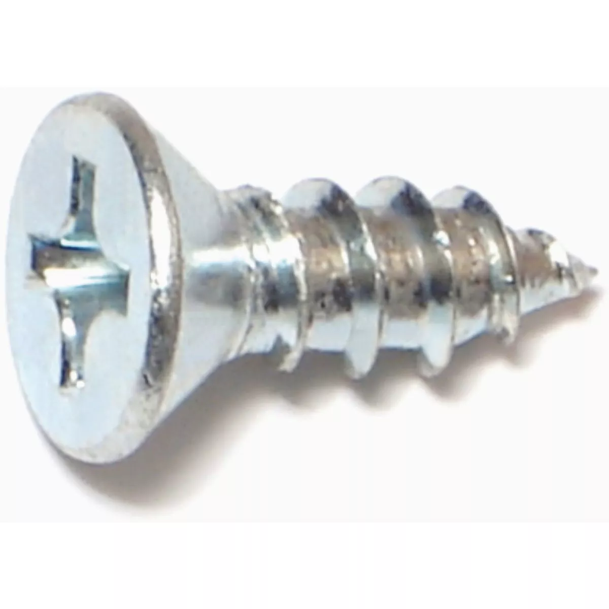 Midwest Fastener #14 x 3/4 In. Zinc Plated Steel Phillips Flat Head Sheet Metal Screws (1 Ct.)-