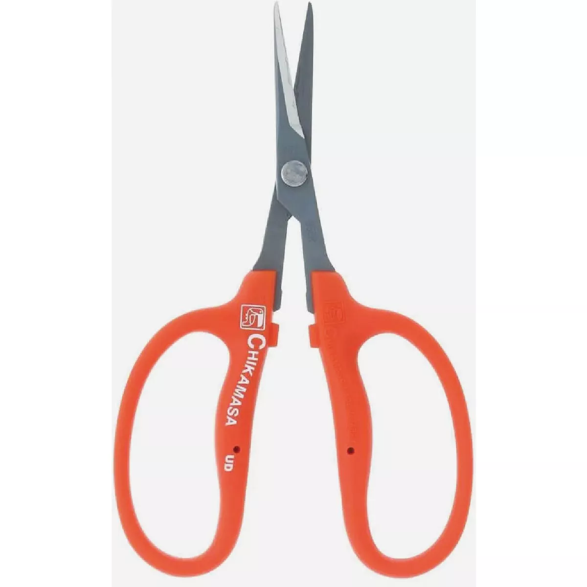 Chikamasa B-500SRF Curved Stainless Steel Pruning Scissors with Flourine Coating