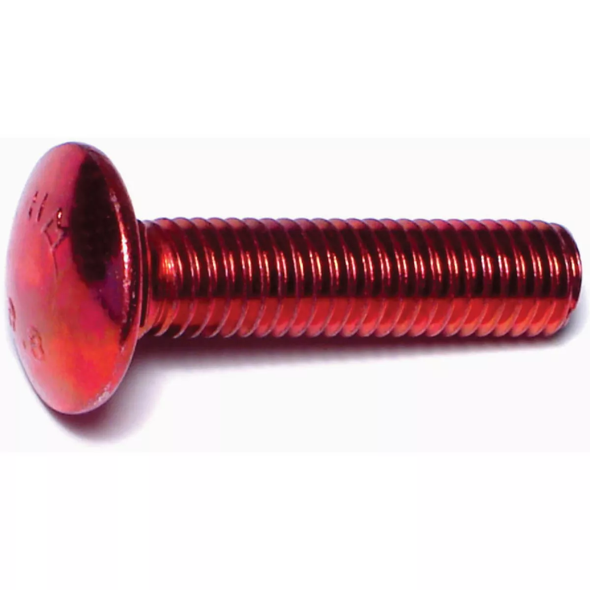 Midwest Fastener 8mm-1.25 x 35mm Zinc Plated Class 8.8 Steel Coarse Thread Carriage Bolt (8 Ct.)-