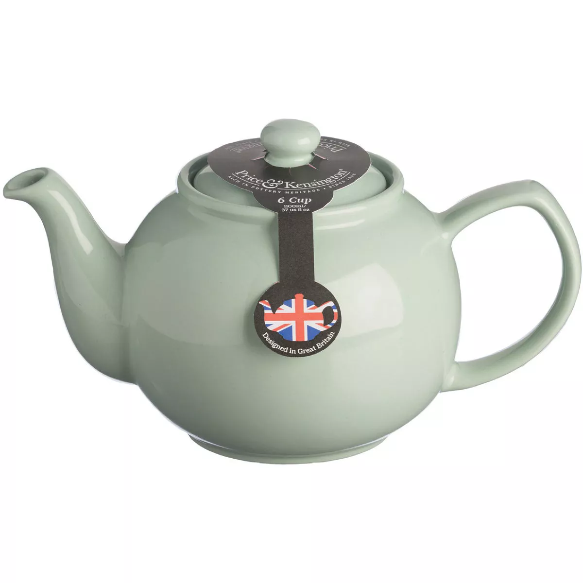 MINT 6 CUP TEAPOT 37 FL OZ-