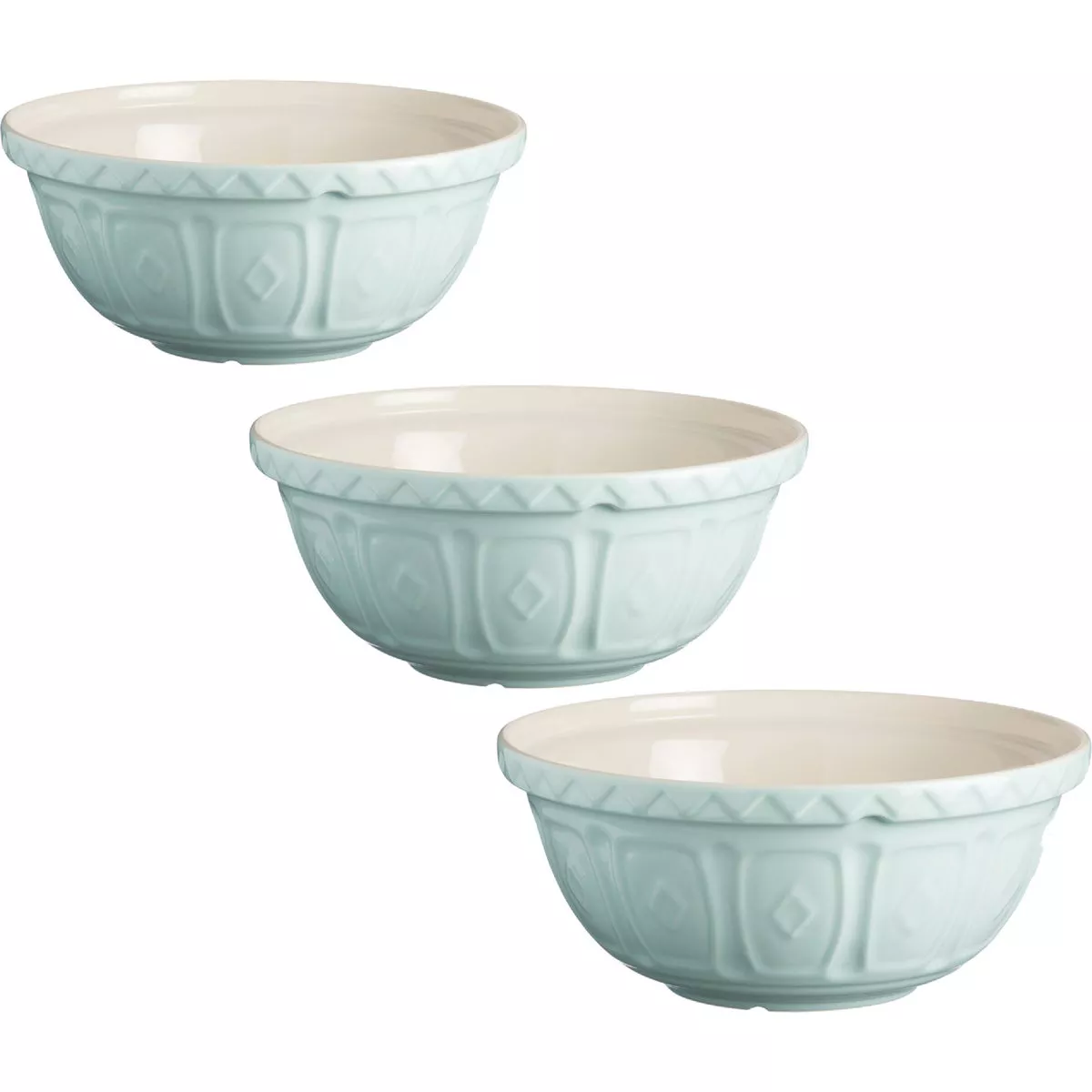 Color Mix S12 Powder Blue Mixing Bowl 11.5 In.