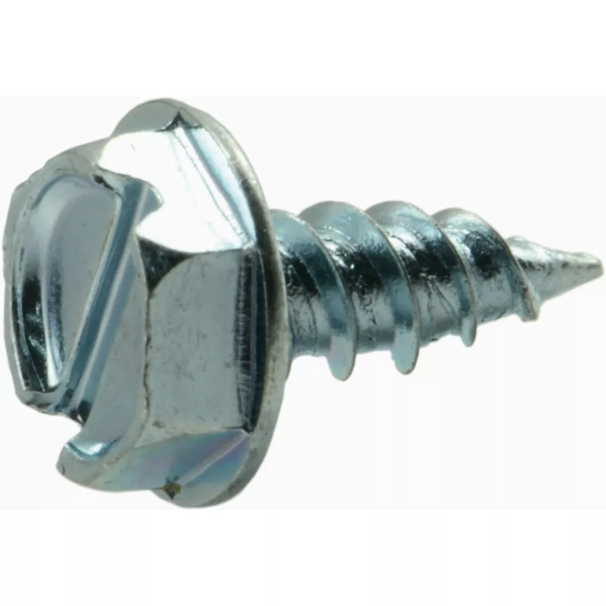 Midwest Fastener #6 x 3/8 In. Zinc Plated Steel Hex Washer Head Speed Point Sheet Metal Screws (527 Ct.)
