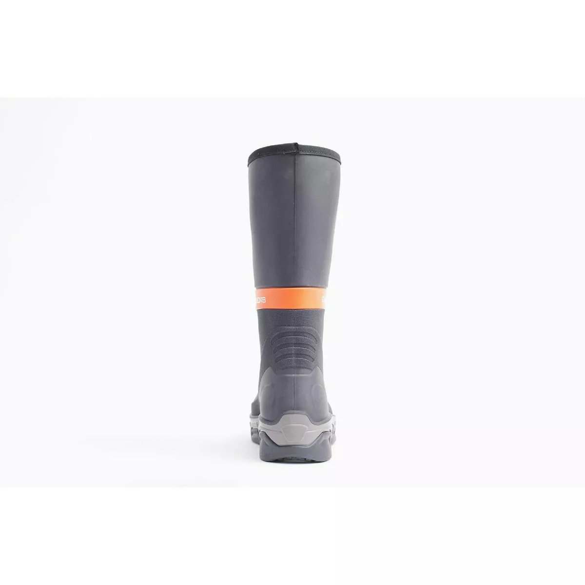 Grundens Deck Boss Men's Size 12 Gray Rubber Boot - photo 2