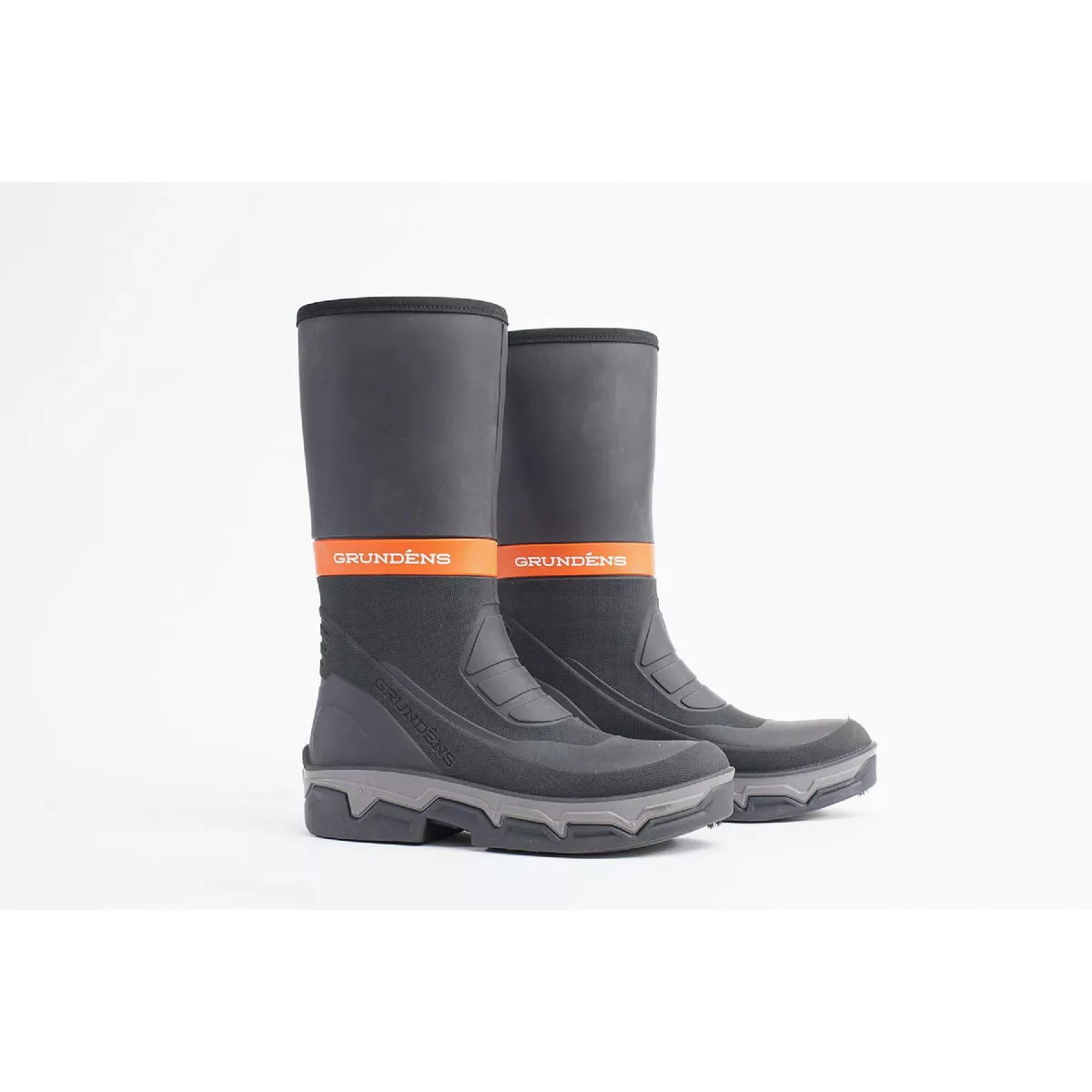 Grundens Deck Boss Men's Size 12 Gray Rubber Boot - photo 3