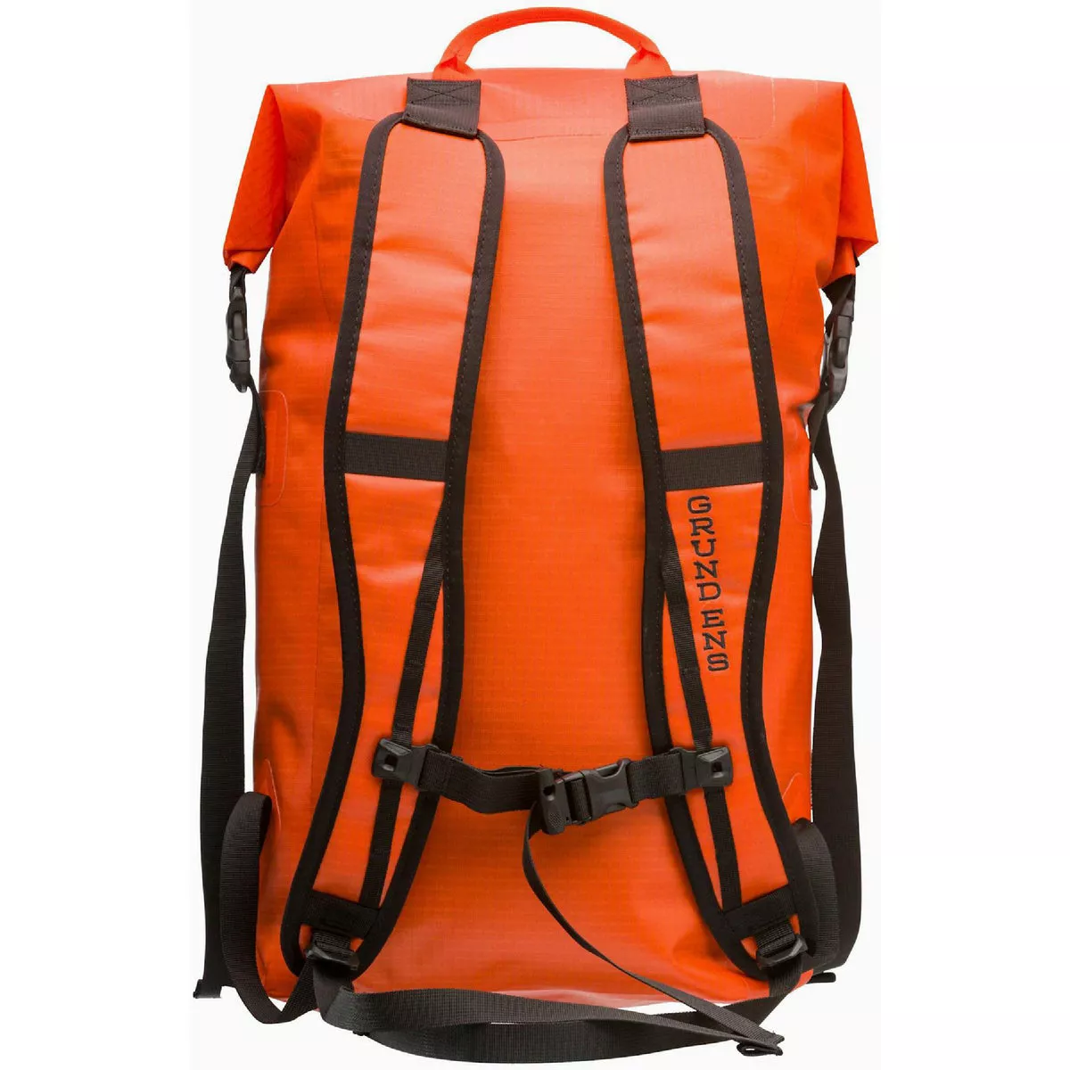 Grundens Red Orange 30 Liter Bootlegger Roll Top Backpack - photo 2