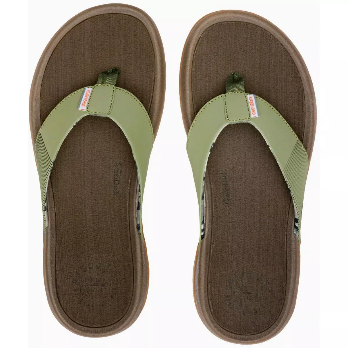 Grundens Men's 9M Lichen Green Fishfinder Sandal- - photo 3