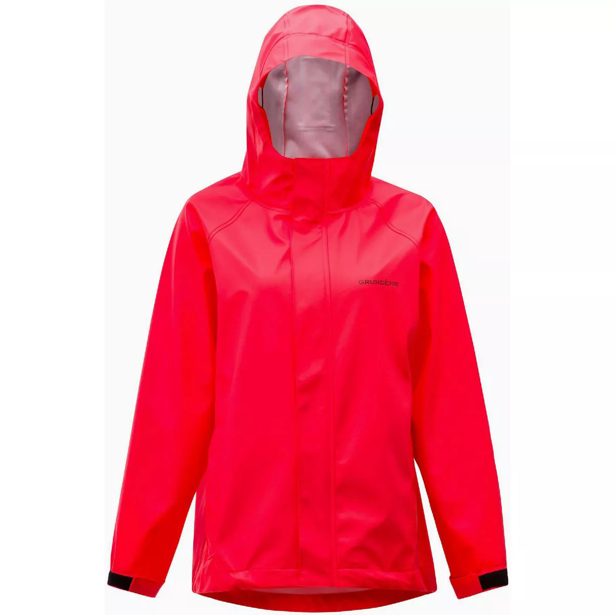 Grundens Women's Small Fiery Coral Hooded Neptune Jacket-