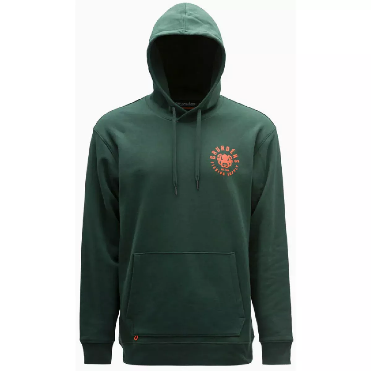 Grundens Small Deep Forest Displacement DWR Pullover Hooded Sweatshirt