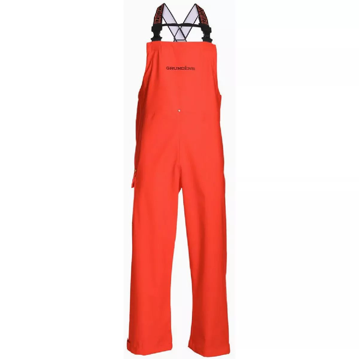 Grundens Neptune 509 Medium Orange Commercial Fishing Bib Overalls