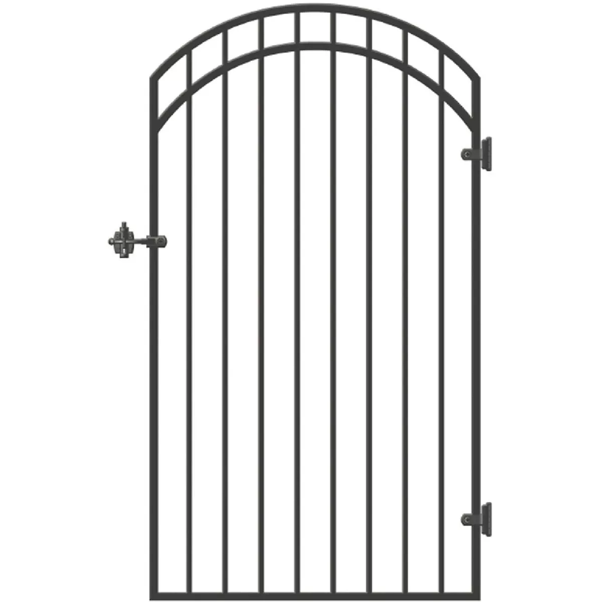 Nuvo Iron Garnet 33 In. W. x 68 In. H. Decorative Gate