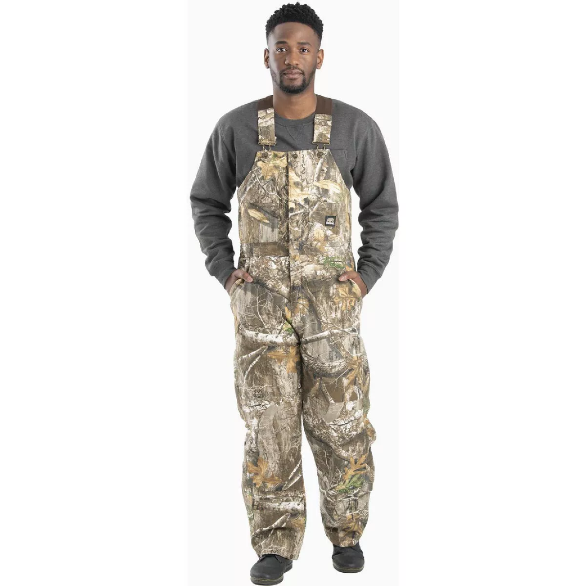Berne Men's 2XL Regular Realtree Edge Heritage Insulated Duck Bib Overalls