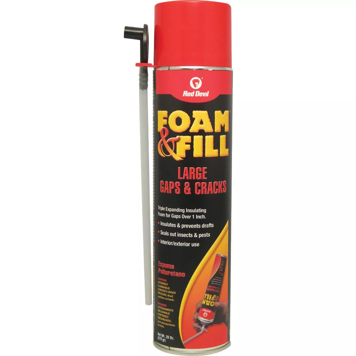 Red Devil Foam & Fill 20 Oz. Large Gaps & Cracks Foam Sealant