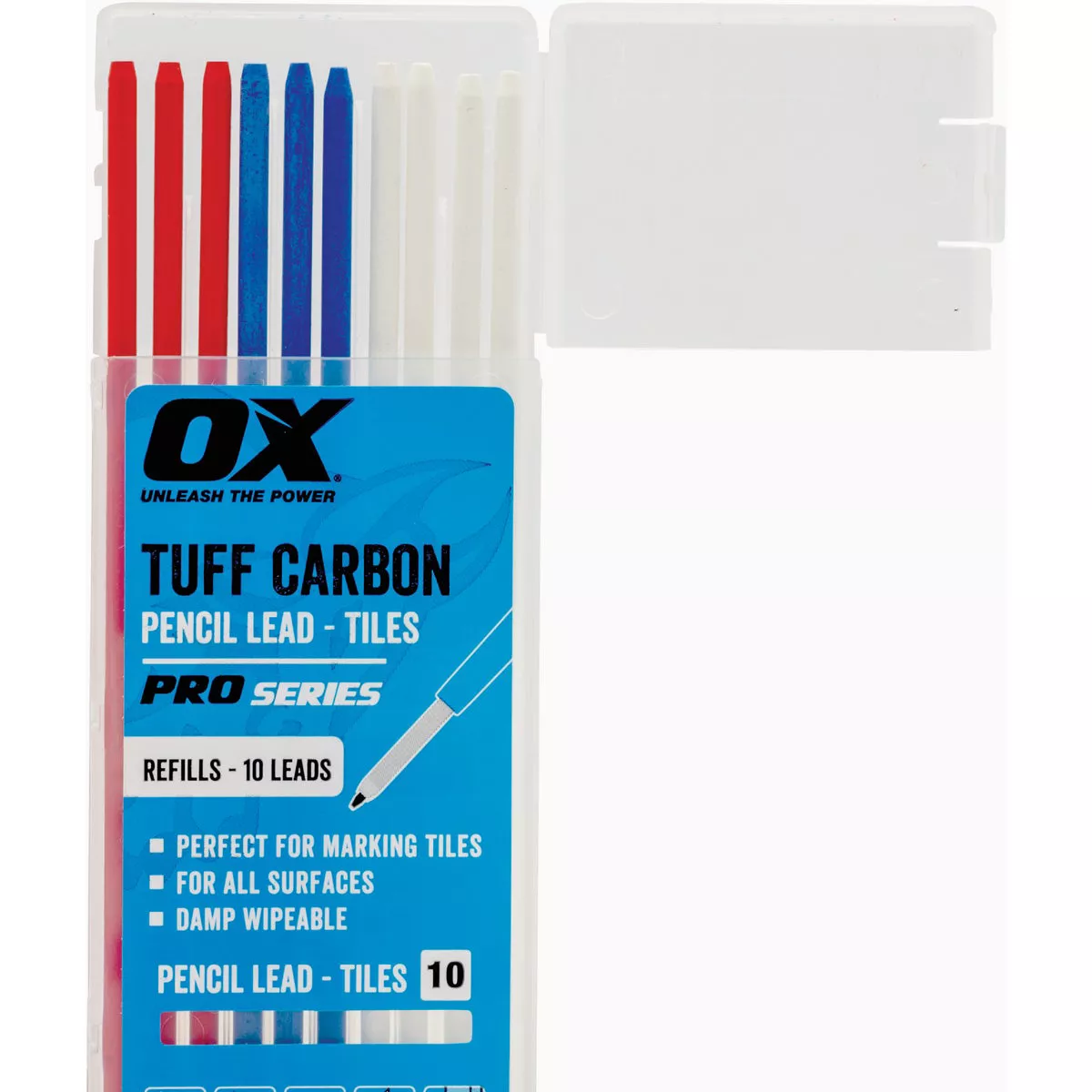 Ox Tuff Carbon Marking Pencil Tiles Leads (10-Pack)- - photo 2