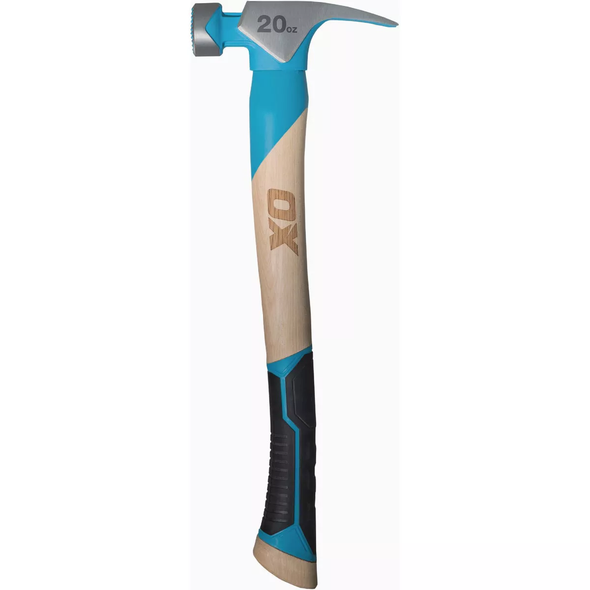 Ox Pro Ultrastrike 20 Oz. Milled-Face Wood Hammer