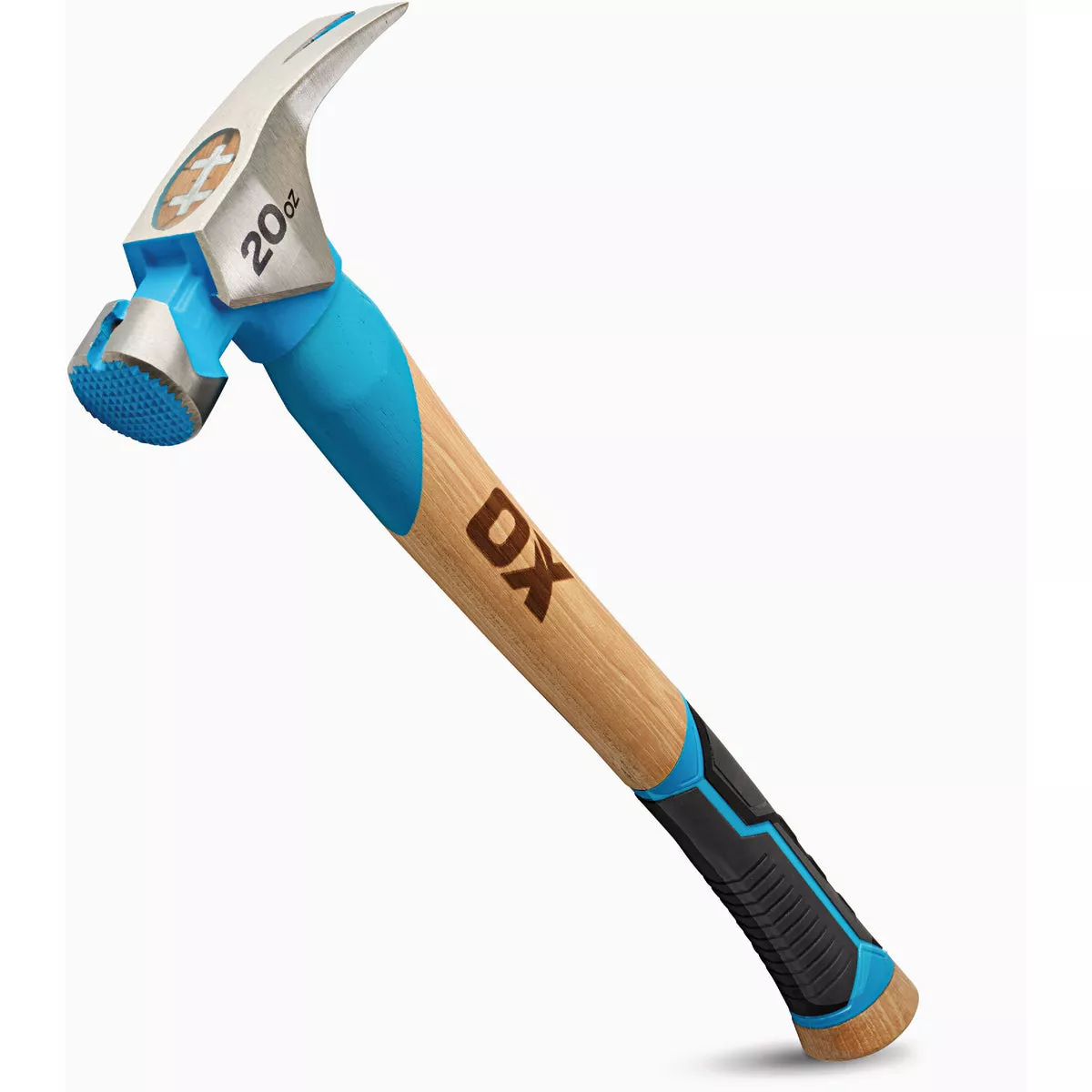 Ox Pro Ultrastrike 20 Oz. Milled-Face Wood Hammer - photo 2