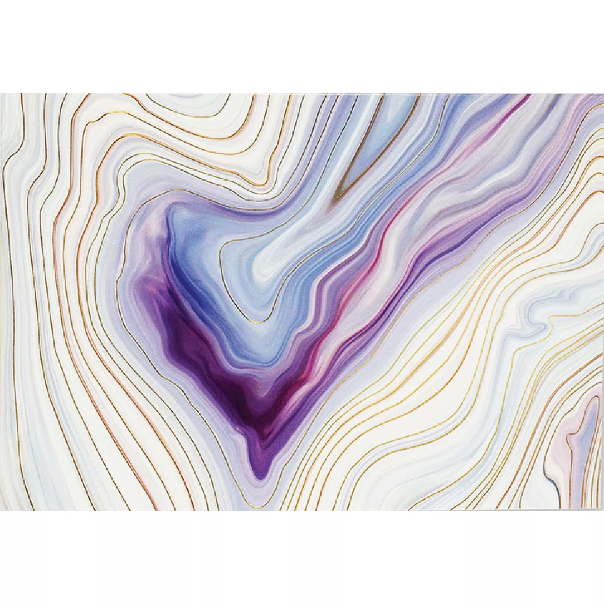 Peter Pauper Blue Agate Note Cards