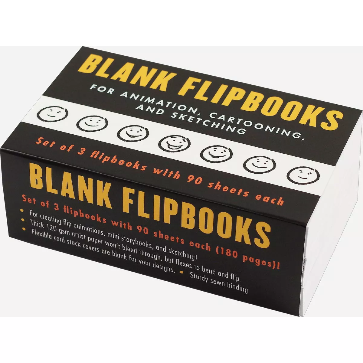 Peter Pauper Blank Flipbooks (3-Pack)