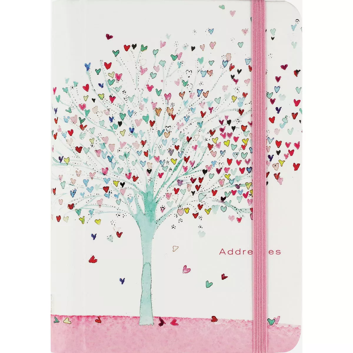 Peter Pauper Tree of Hearts Address Book