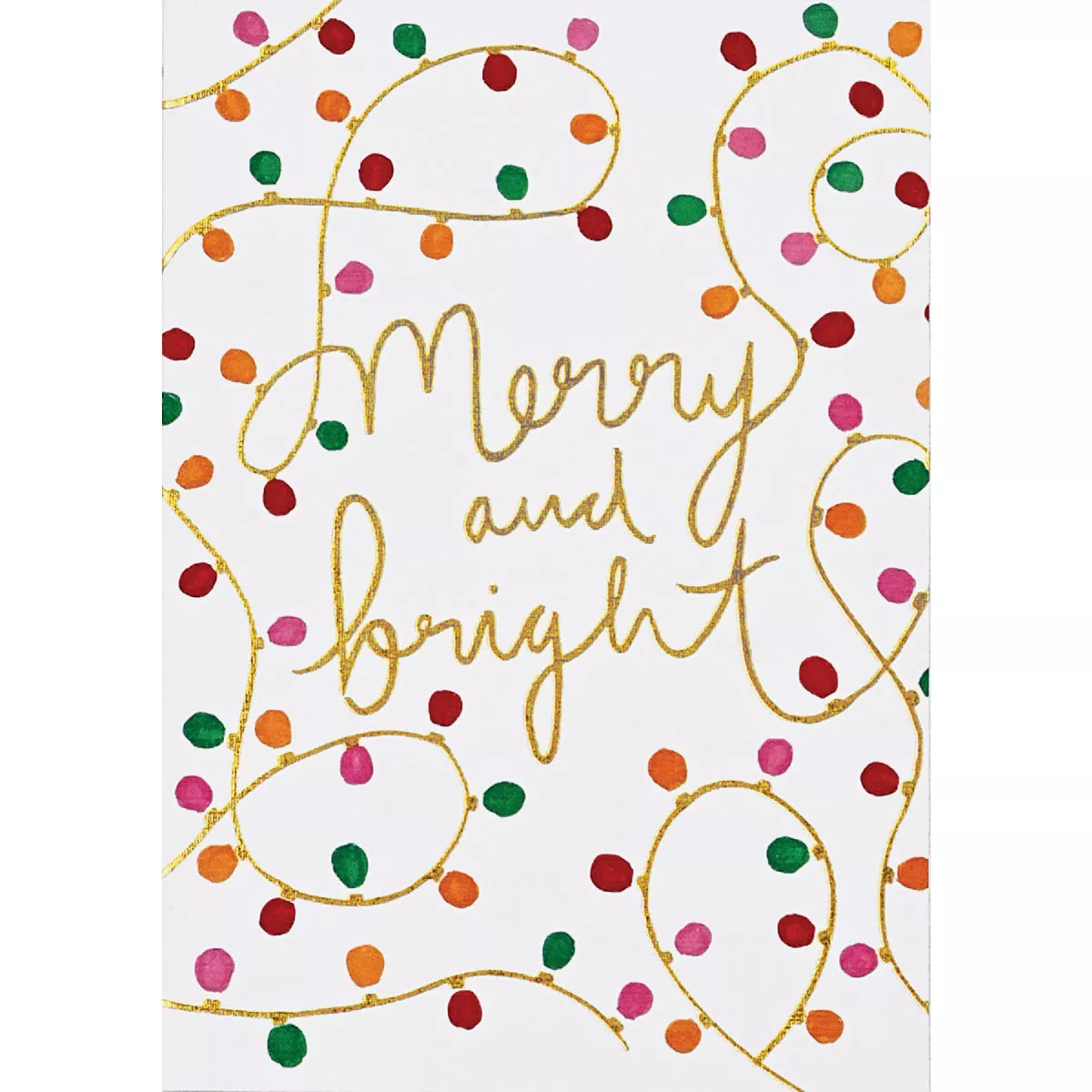 Peter Pauper Merry and Bright Small Boxed Holiday Cards