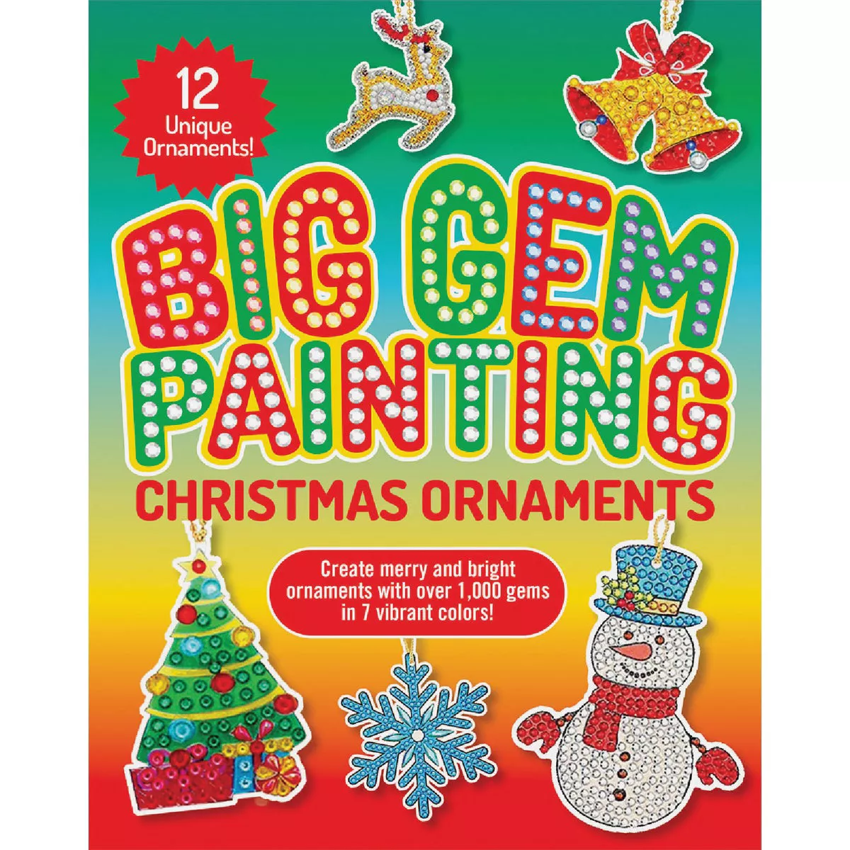 Peter Pauper Big Gem Painting Christmas Ornaments Kit