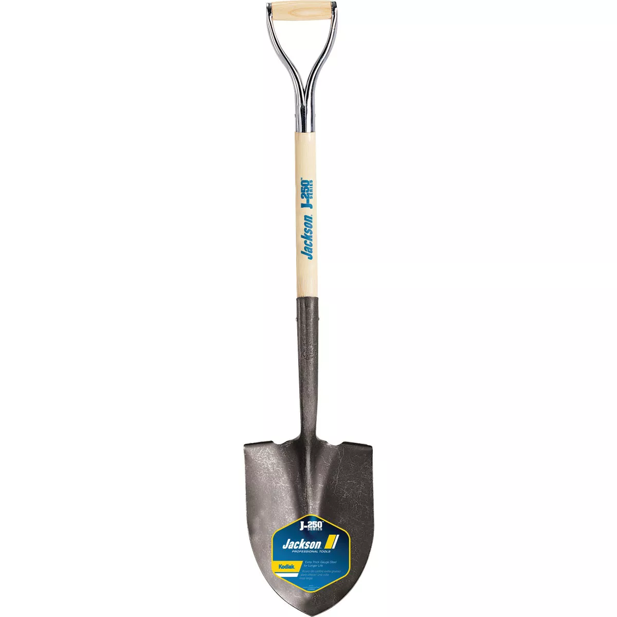 Ames Jackson Kodiak J-250 Series 30 In. Wood Handle Round Point Shovel-