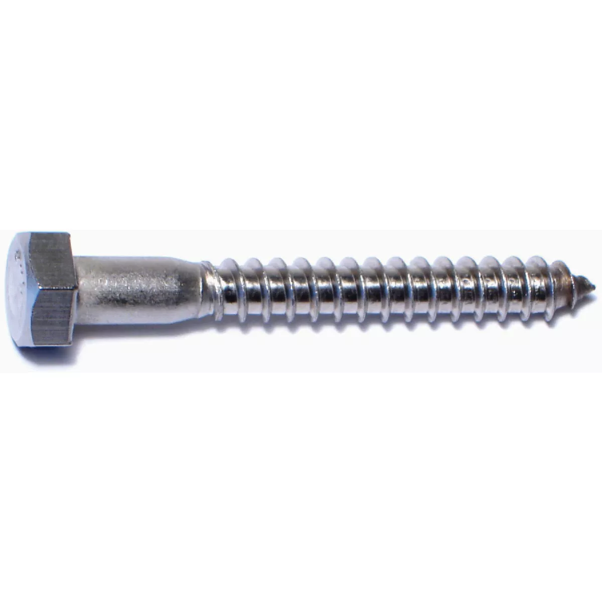 Midwest Fastener 5/16 In. x 2-1/2 In. 18-8 Stainless Steel Hex Head Lag Screws (25 Ct.)-