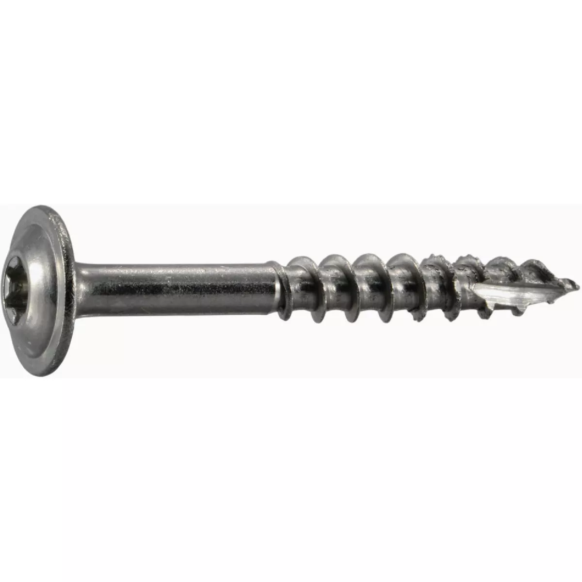 Midwest Fastener SaberDrive 1/4 In. x 2 In. 304 Stainless Steel Modified Truss Head Star Drive Construction Lag Screws (40 Ct.)