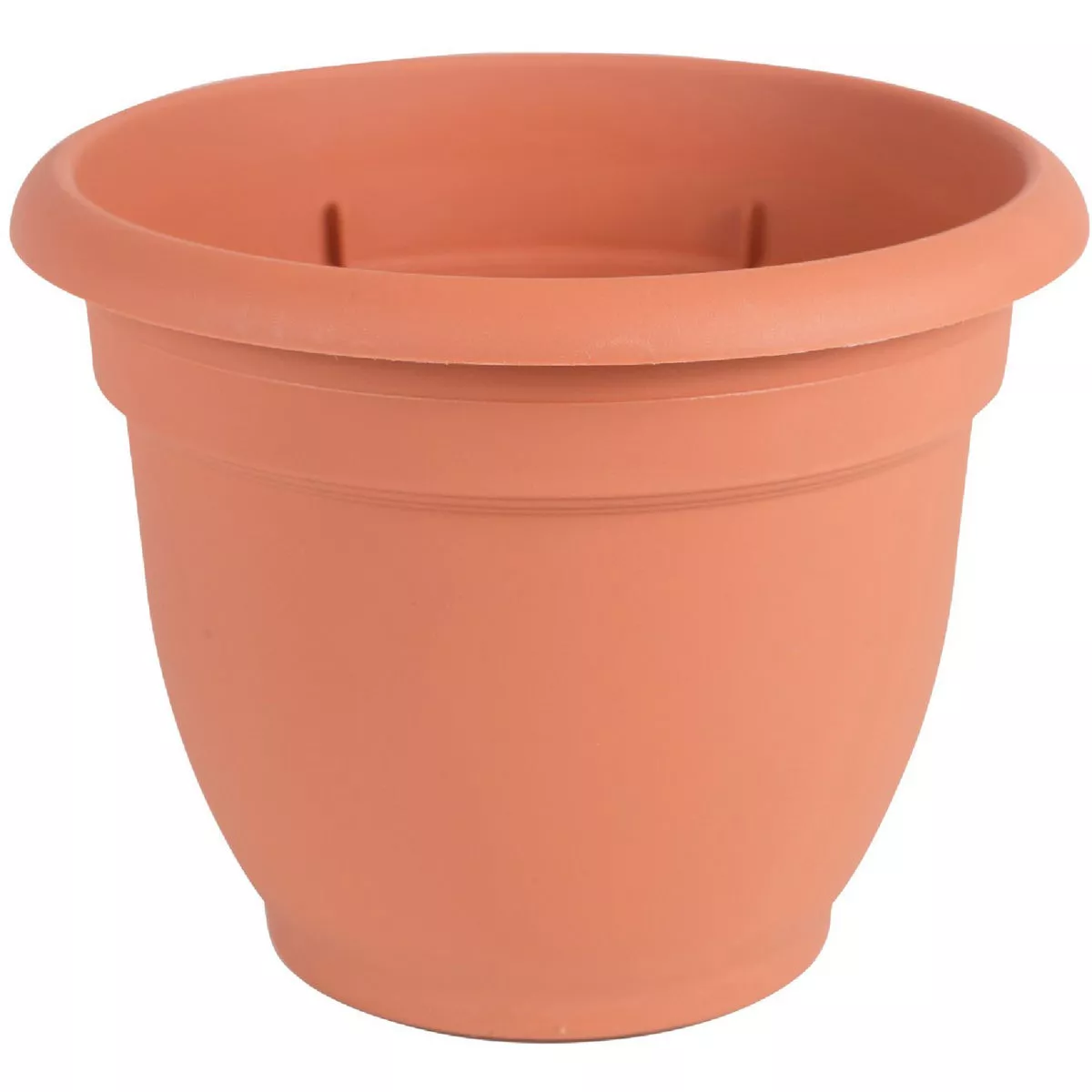 Bloem Ariana 17 In. H. x 20 In. Dia. Plastic Self Watering Terracotta Planter-