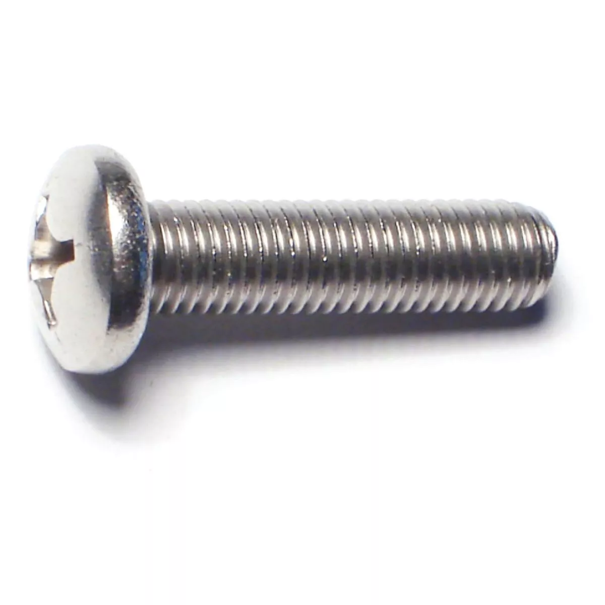 Midwest Fastener 1/4 In.-28 x 1 In. 18-8 Stainless Steel Fine Thread Phillips Pan Head Machine Screws (8 Ct.)-