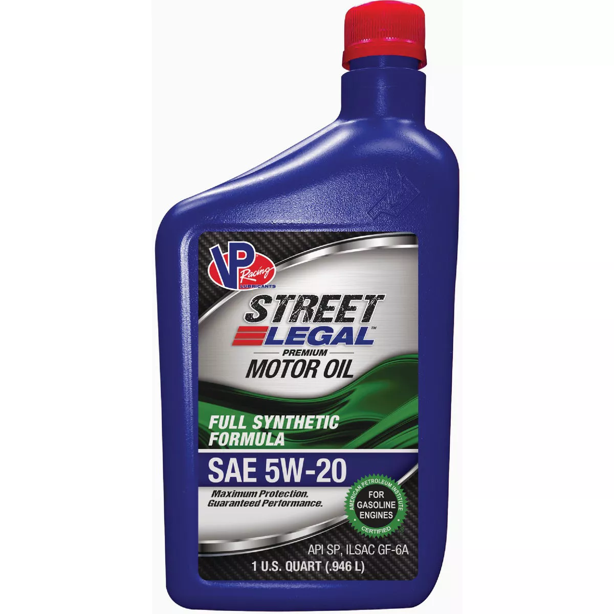 VP Racing Fuels 1 Qt. Street Legal Synthetic Formula 5W-20 (GF-6)