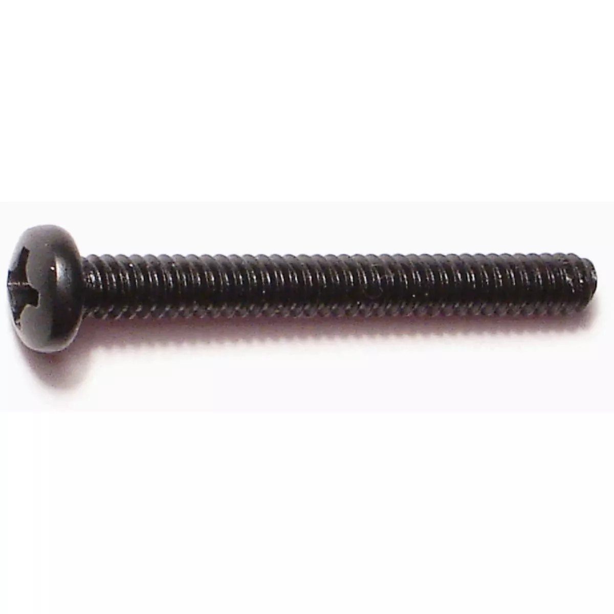 Midwest Fastener #6-32 x 1-1/4 In. Black Oxide Steel Coarse Thread Phillips Pan Head Machine Screws (20 Ct.)