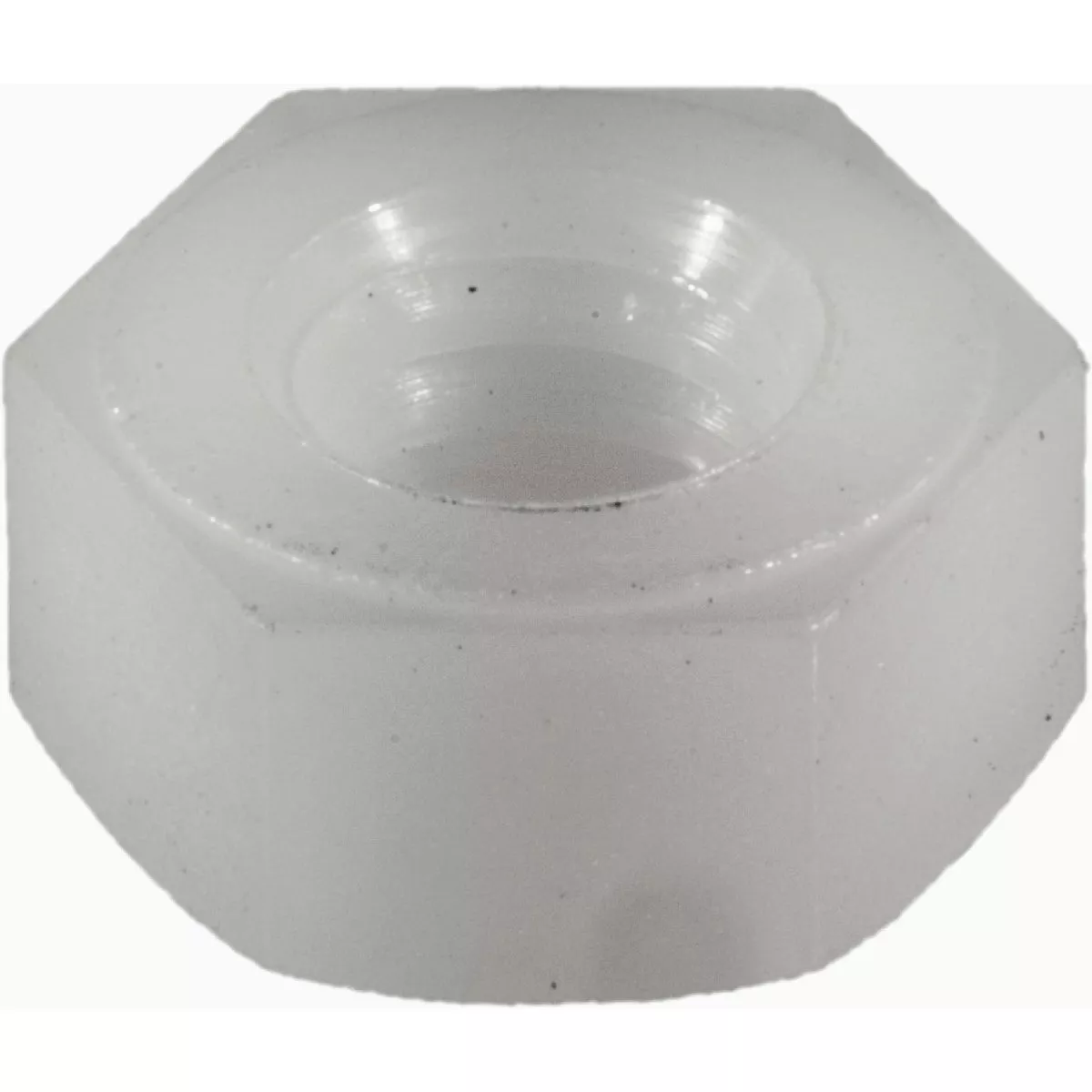 Midwest Fastener 1/4 In.-20 Nylon Plastic Coarse Thread Hex Nuts (30 Ct.)