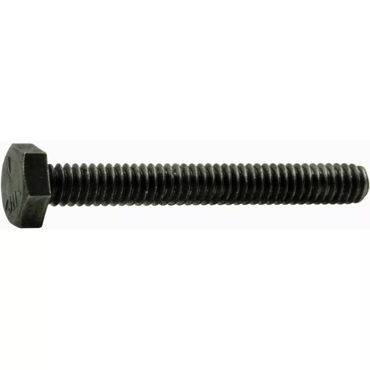 Midwest Fastener 1/4 In.-20 x 2 In. Plain Grade 5 Steel Left Hand Thread Hex Cap Screws