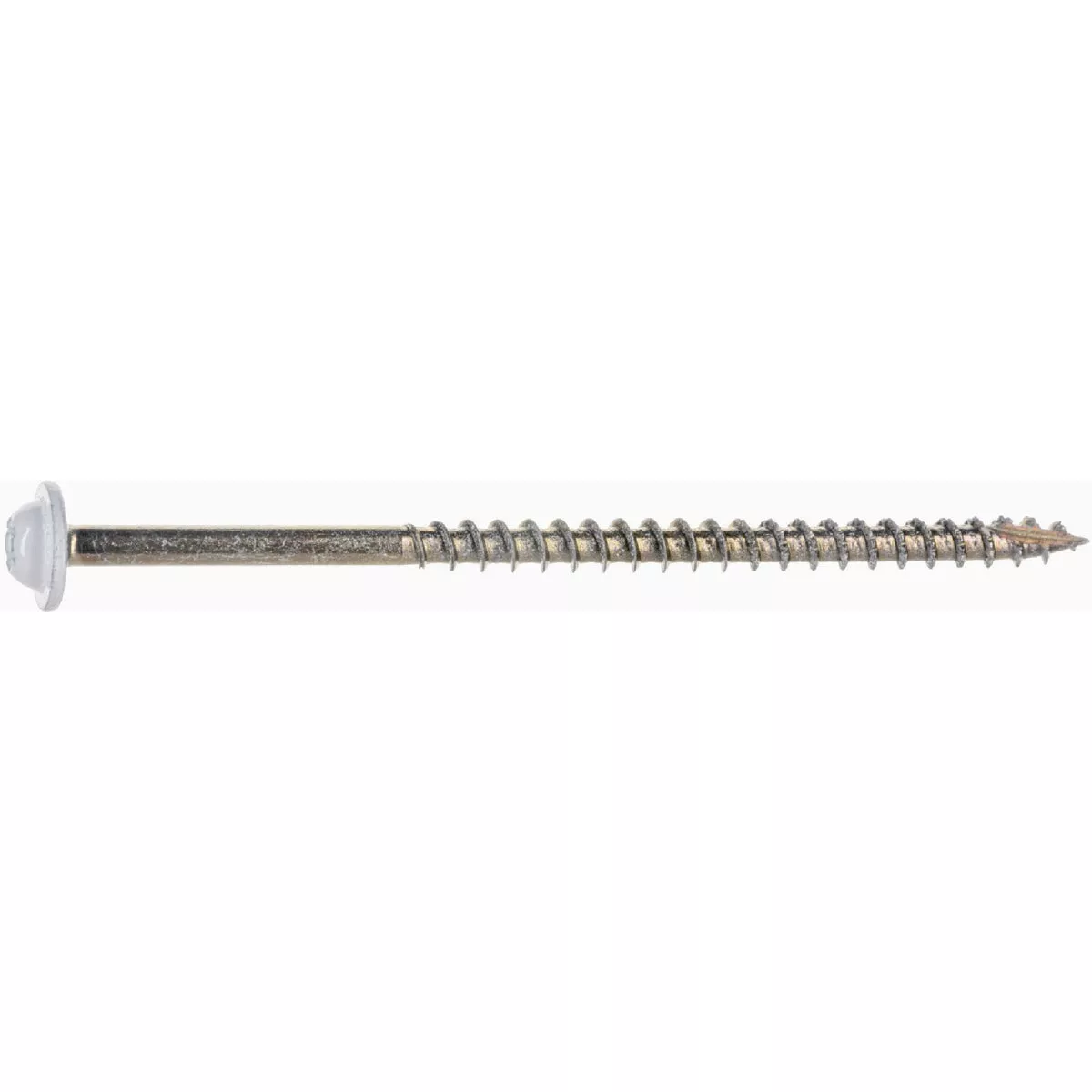 Midwest Fastener #9 x 3-1/2 In. White Painted Steel Star Drive Round Washer Head Cabinet Screws (61 Ct.)-