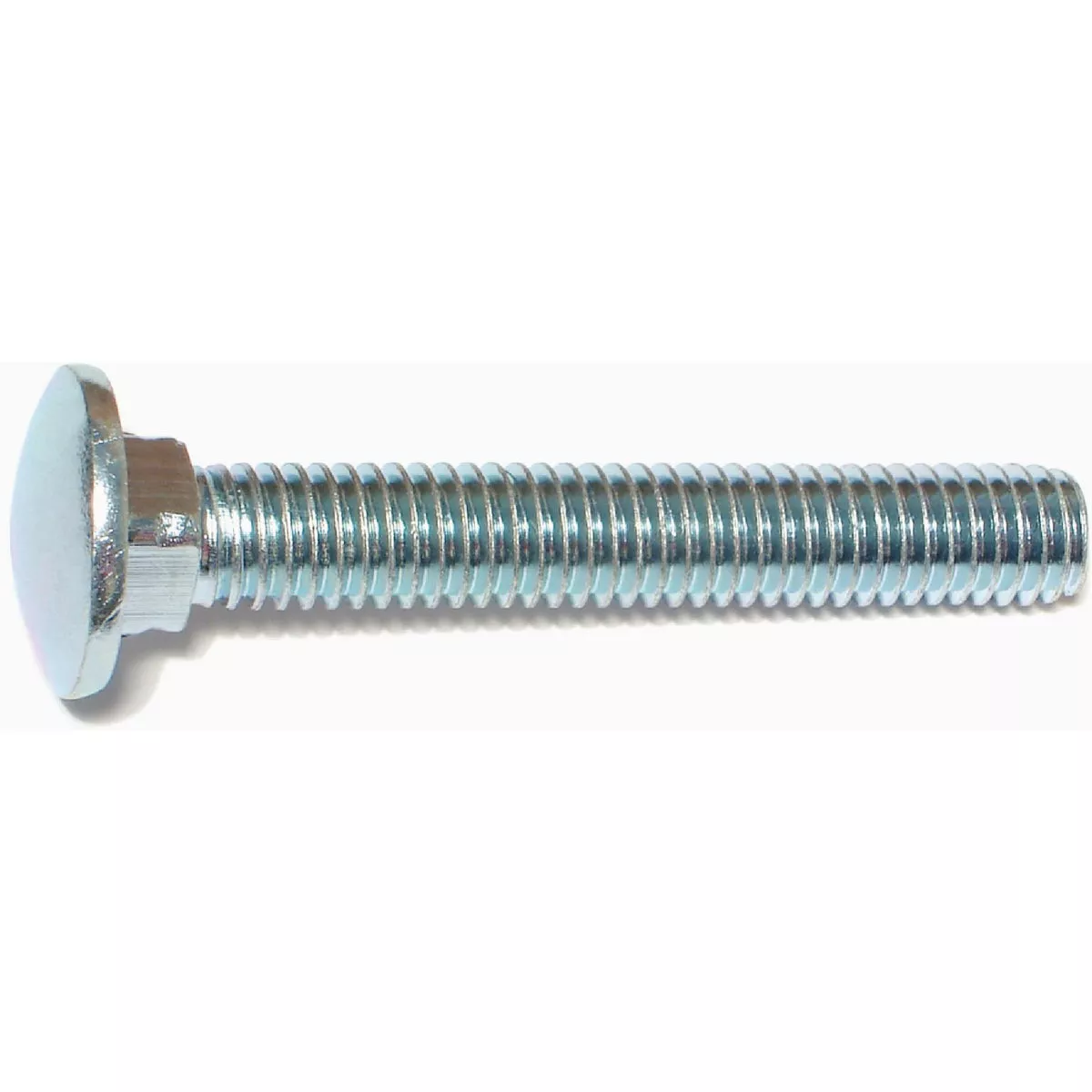 Midwest Fastener 3/8 In.-16 x 2-1/2 In. Zinc Plated Grade 2 / A307 Steel Coarse Thread Carriage Bolt (50 Ct.)-