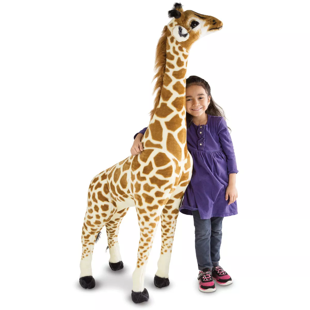 Melissa & Doug 14 In. W. x 53 In. H. x 31 In. L. Giant Plush Stuffed Giraffe