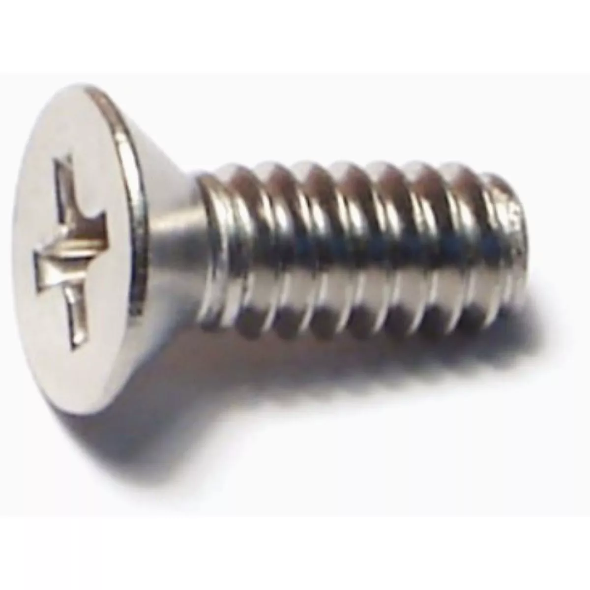 Midwest Fastener #10-24 x 1/2 In. 18-8 Stainless Steel Coarse Thread Phillips Flat Head Machine Screws (1 Ct.)-