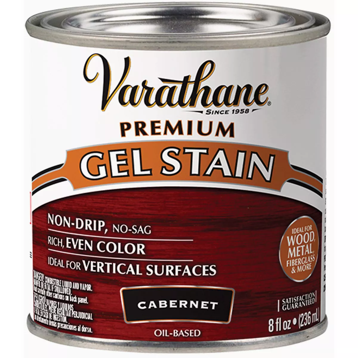 Varathane Cabernet Premium Gel Interior Wood Stain, 1/2 Pt. | True ...