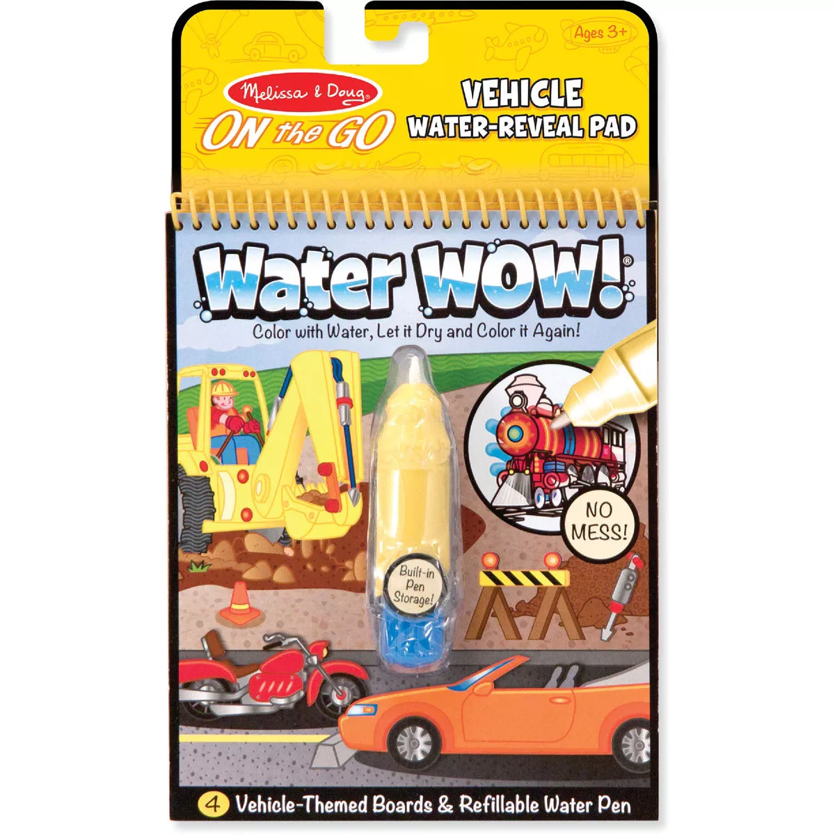 Melissa & Doug Water Wow! - Vehicles