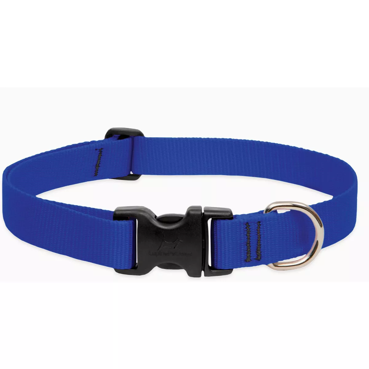 Lupine Adjustable 16 to 28 In. Blue Medium to Large Dog Nylon Dog Collar