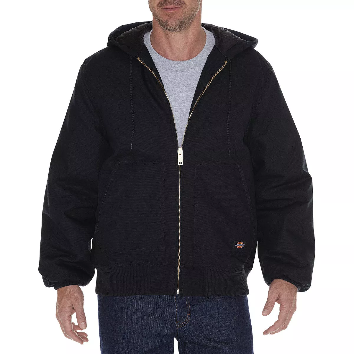 Dickies Medium Black 100% Cotton Coat