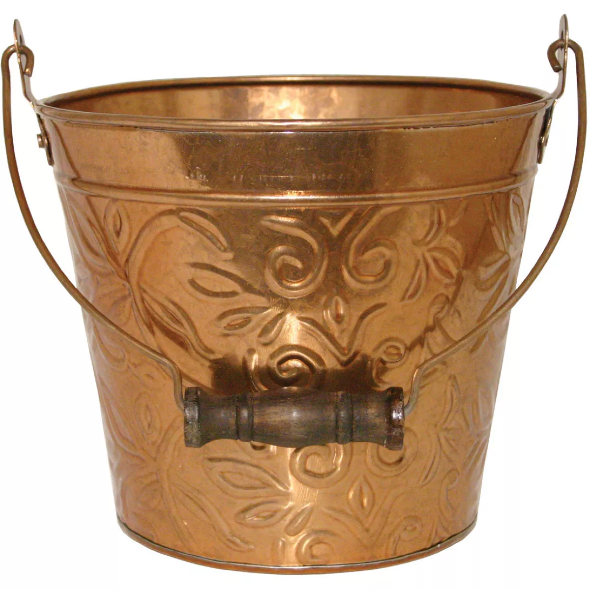 Robert Allen 9.75 In. x 11.75 In. x 11.75 In. Metal New Penny Planter