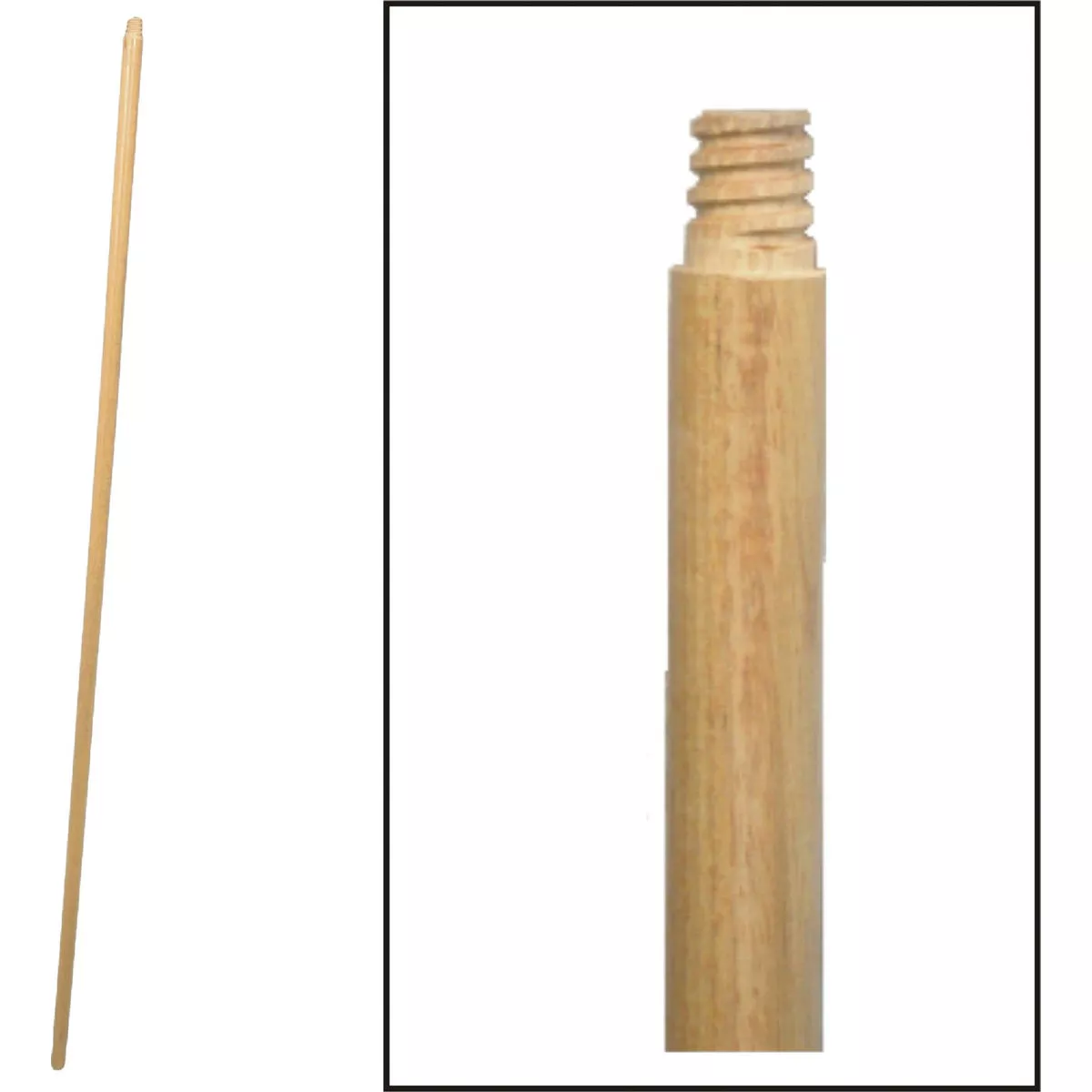 Birdwell 15/16 In. x 72 In. Wood Threaded Handle