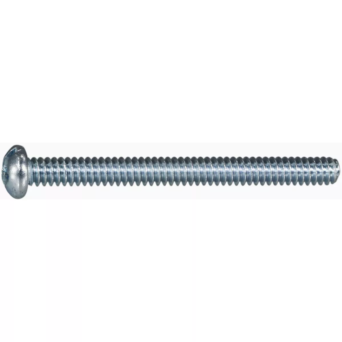 Midwest Fastener #10-24 x 2 In. Zinc Plated Steel Coarse Thread Combo Round Head Machine Screws (100 Ct.)-