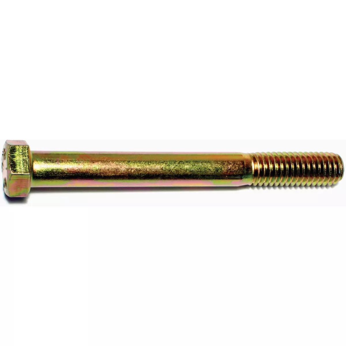 Midwest Fastener 7/16 In.-14 x 4 In. Zinc Plated Grade 8 Steel Coarse Thread Hex Cap Screws (5 Ct.)