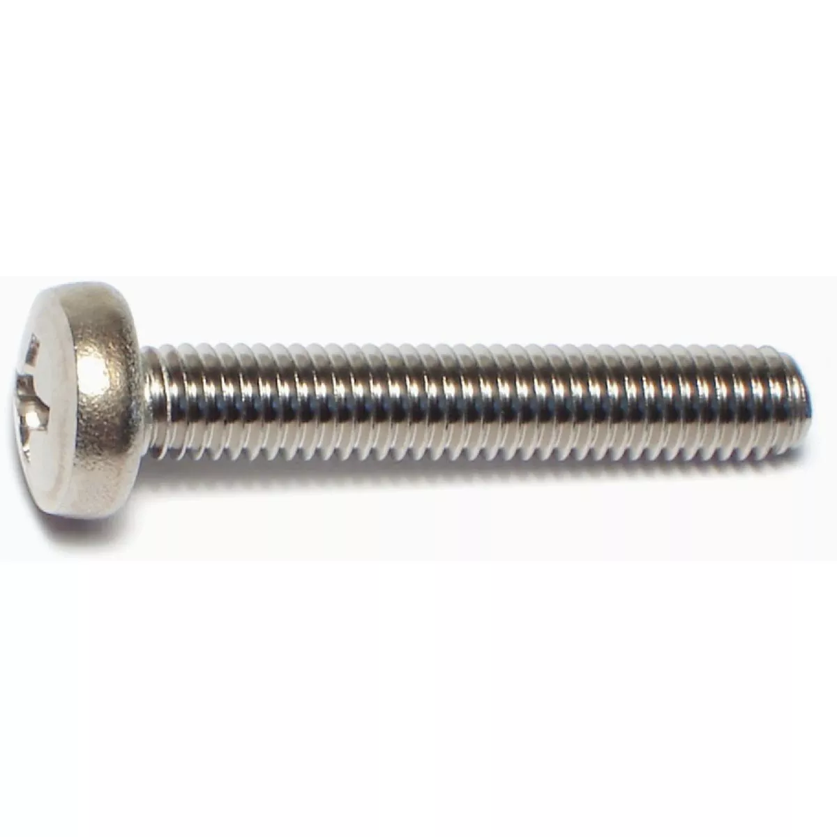 Midwest Fastener 5mm-0.8 x 30mm A2 Stainless Steel Coarse Thread Phillips Pan Head Machine Screws (12 Ct.)