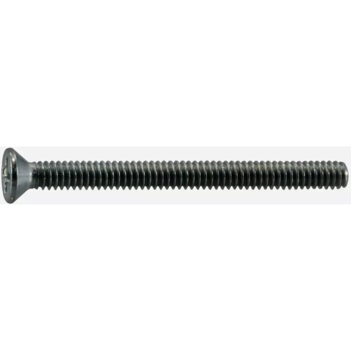 Midwest Fastener #2-56 x 1 In. Zinc Plated Steel Coarse Thread Phillips Flat Head Machine Screws (30 Ct.)-