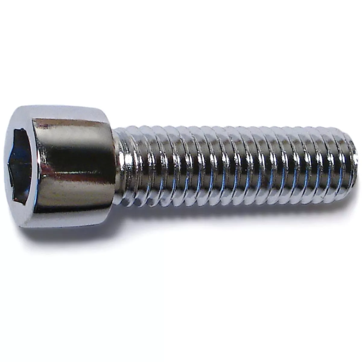 Midwest Fastener 7/16 In.-14 x 1-1/2 In. Chrome Plated Steel Coarse Thread Smooth Head Socket Cap Screws