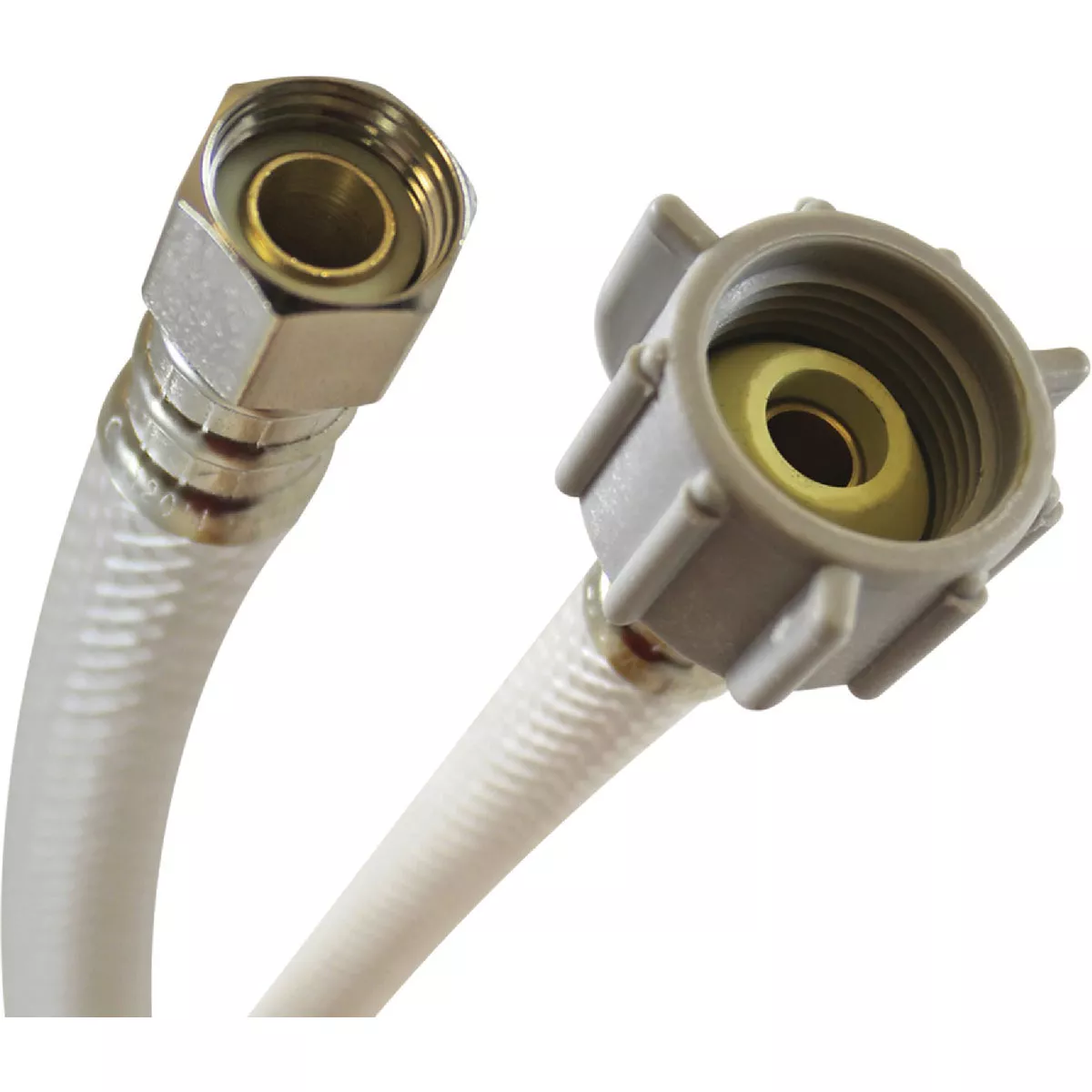 Fluidmaster 1/2 In. FIP x 7/8 In. Ballcock x 12 In. L Vinyl Toilet Connector